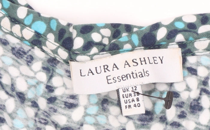 Womens UK Size 12 Laura Ashley Multicoloured Basic Blouse