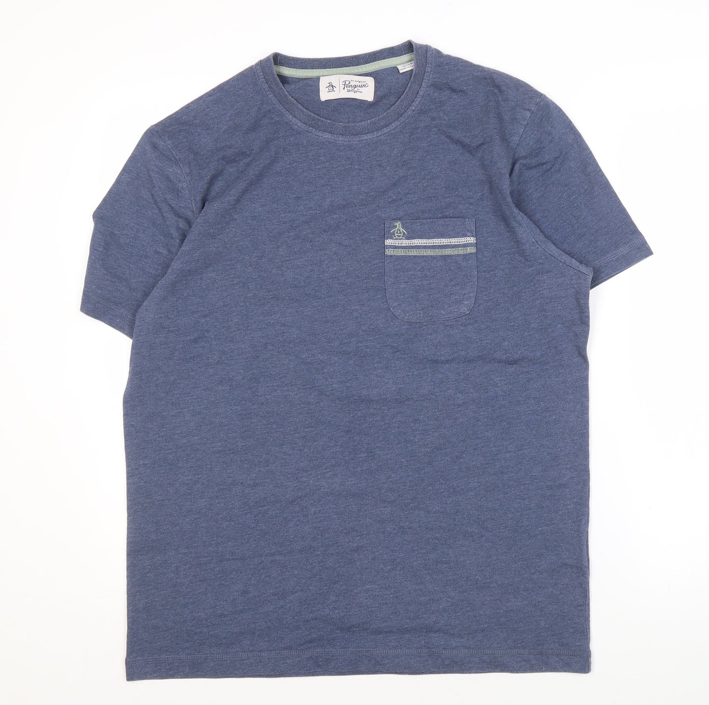 Penguin Men's Blue XL Crew Neck T-Shirt