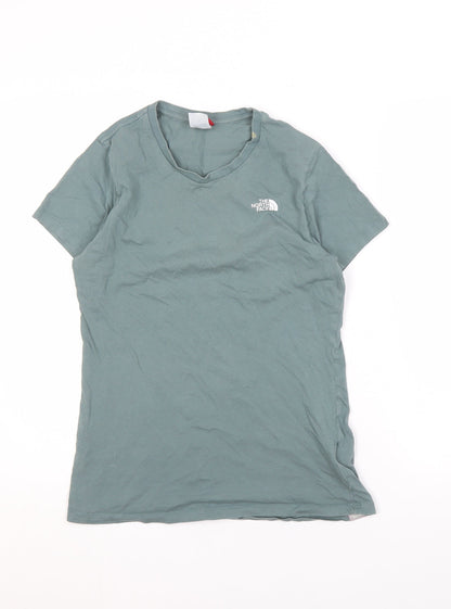 Womens UK Size M The North Face Green  T-Shirt