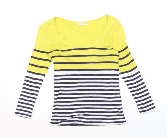 Womens UK Size 6 Whistles Multicoloured Basic T-Shirt