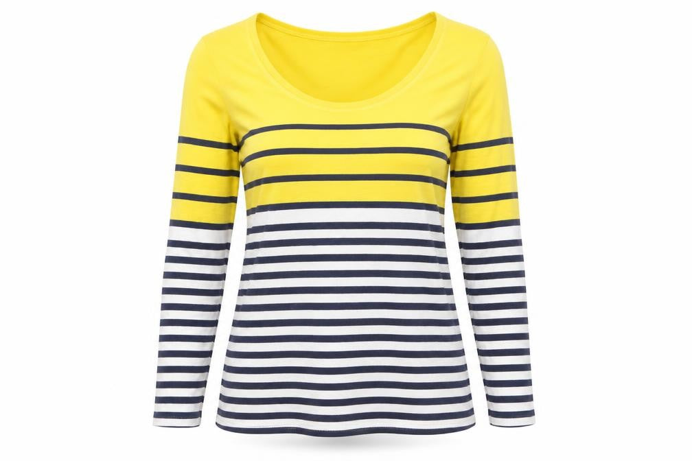 Womens UK Size 6 Whistles Multicoloured Basic T-Shirt