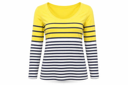 Womens UK Size 6 Whistles Multicoloured Basic T-Shirt