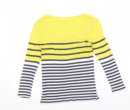 Womens UK Size 6 Whistles Multicoloured Basic T-Shirt