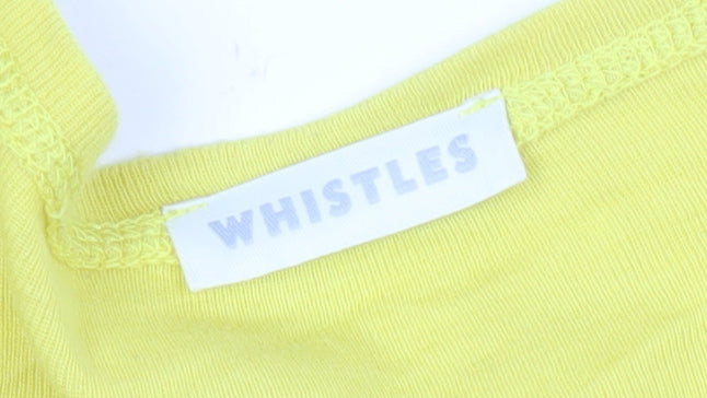 Womens UK Size 6 Whistles Multicoloured Basic T-Shirt