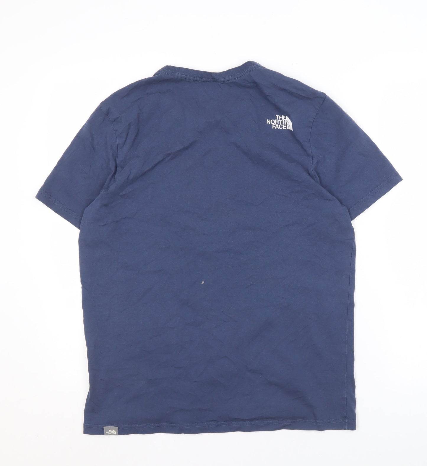 The North Face Men's Blue Graphic T-Shirt Medium