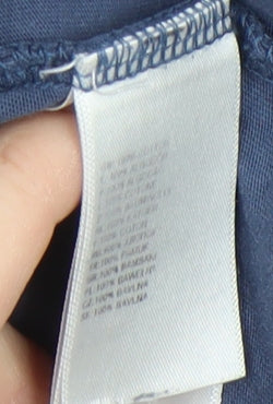 The North Face Men's Blue Graphic T-Shirt Medium