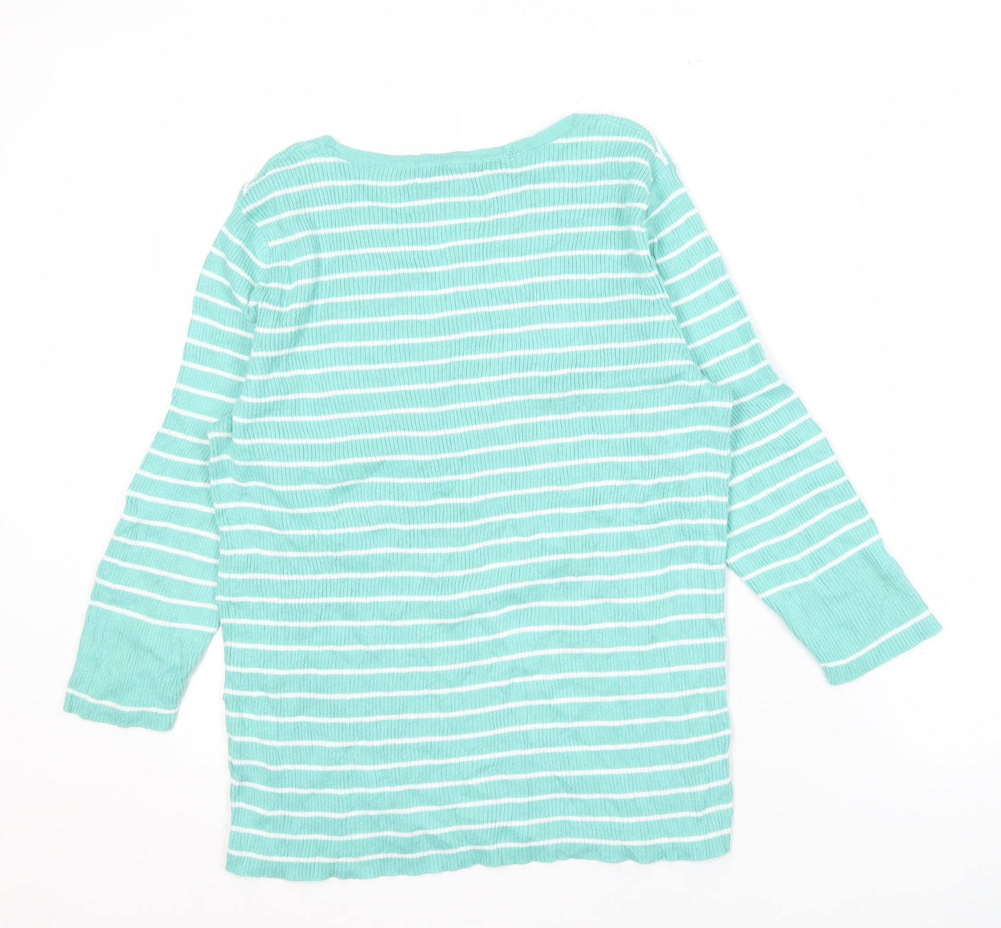 Womens UK Size L Lauren Ralph Lauren Green Pullover Jumper