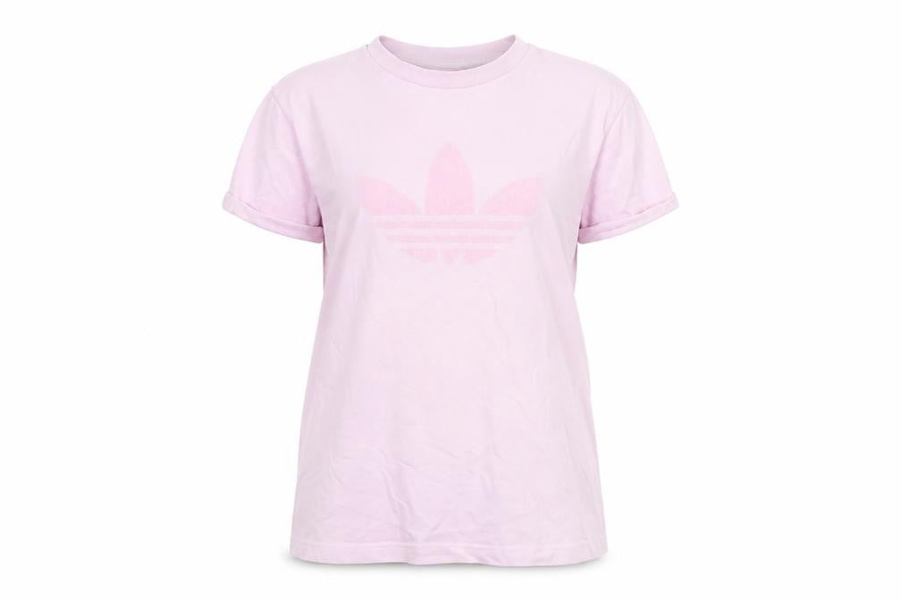Womens UK Size 4 adidas Pink  T-Shirt