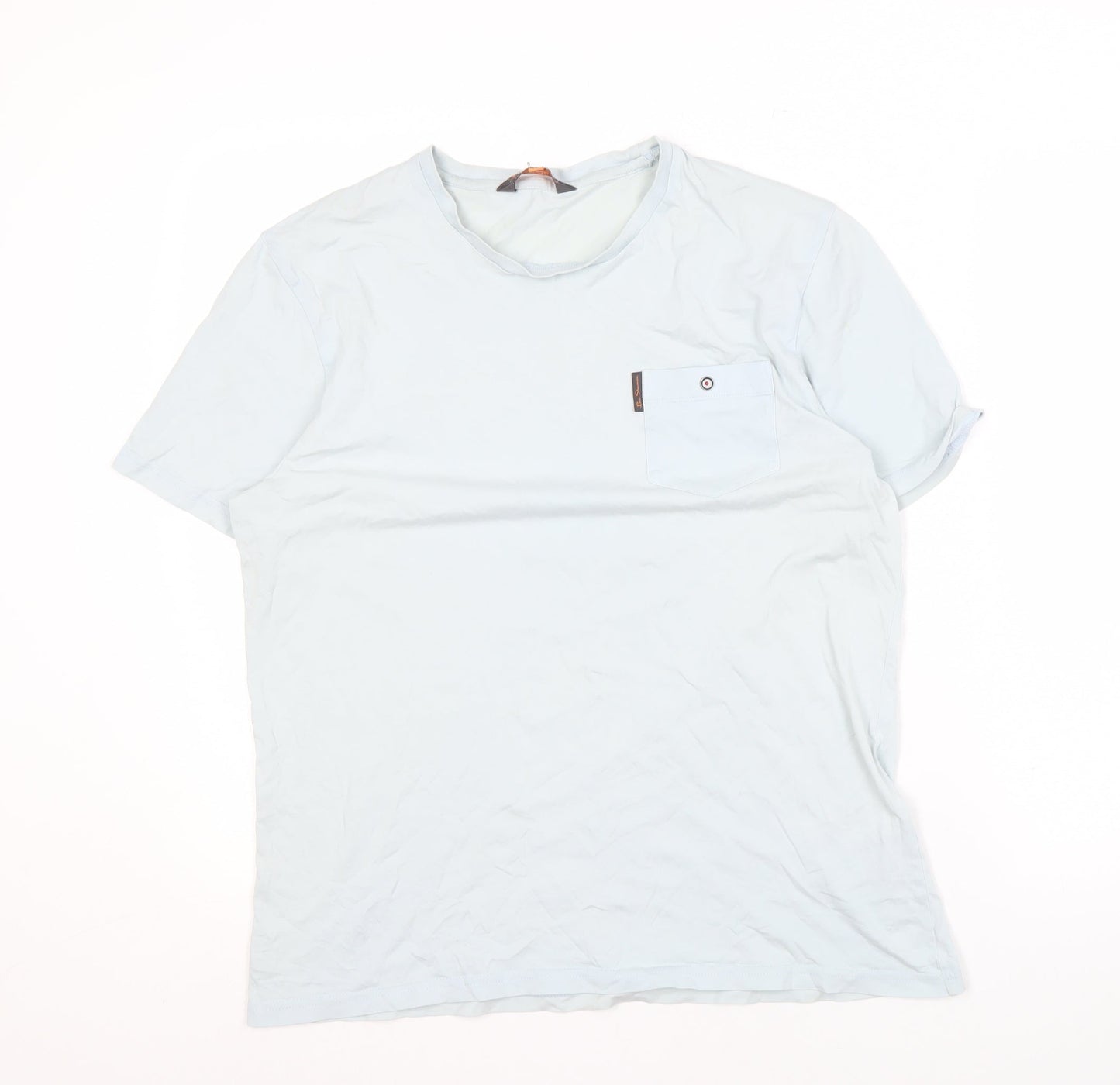 Mens UK Size M Ben Sherman Blue  T-Shirt