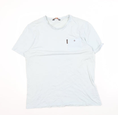 Mens UK Size M Ben Sherman Blue  T-Shirt