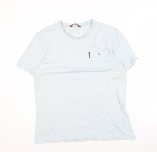 Mens UK Size M Ben Sherman Blue  T-Shirt