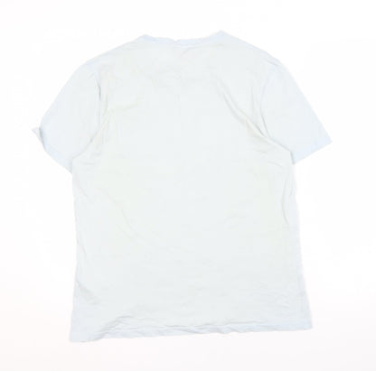 Mens UK Size M Ben Sherman Blue  T-Shirt