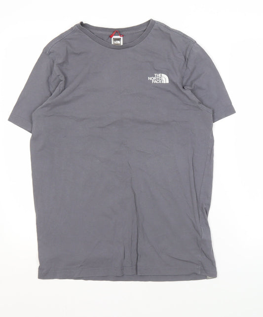The North Face Men's Grey Crew Neck T-Shirt, M