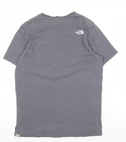 The North Face Men's Grey Crew Neck T-Shirt, M