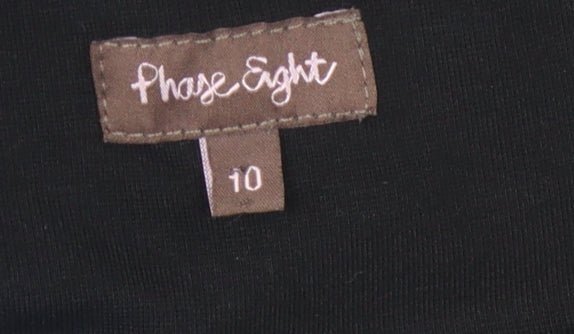 Phase Eight Women's Black A-Line Skirt, Size 10