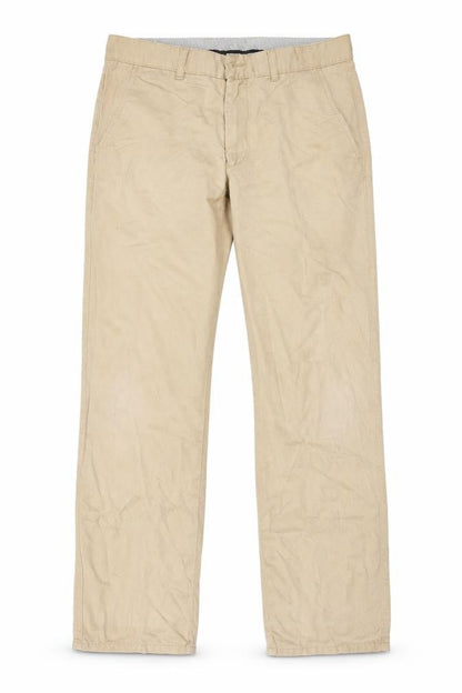 Mens UK Size 32R Jaeger Regular Fit Chino Beige Trousers