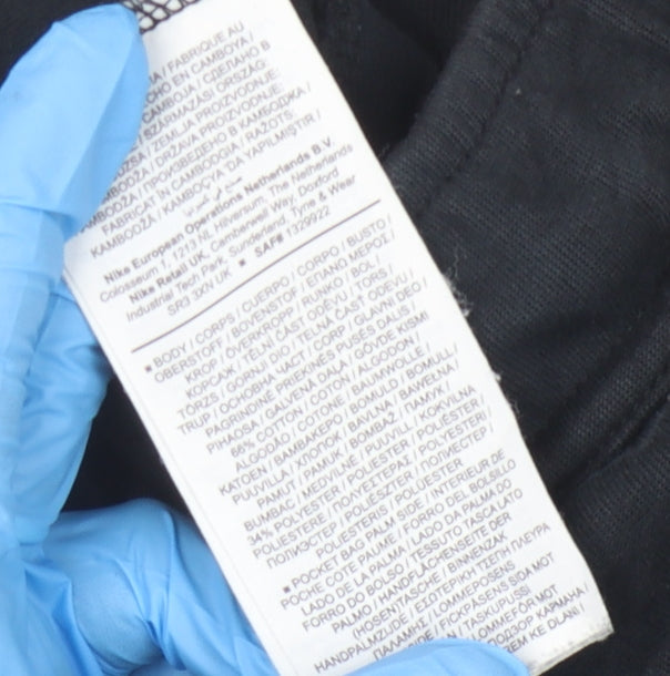 Nike Men's Black Jogger Trousers Size S