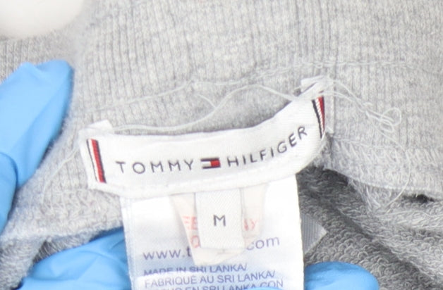 Tommy Hilfiger Men's Grey Jogger M - Logo, Casual, Pockets
