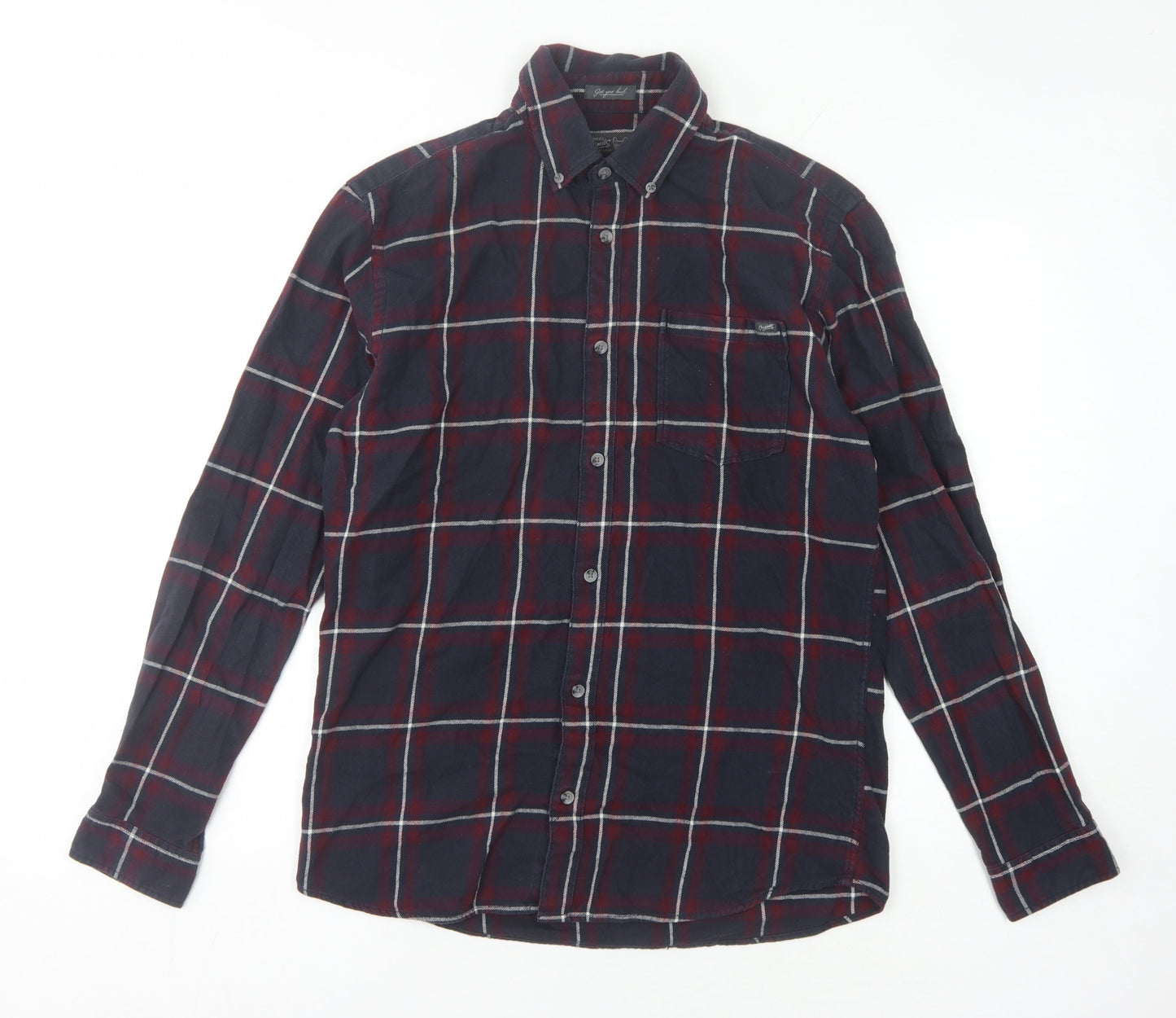Jack & Jones Men's Multicoloured Check Shirt M
