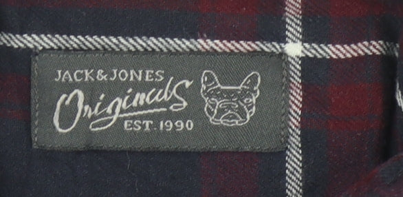 Jack & Jones Men's Multicoloured Check Shirt M