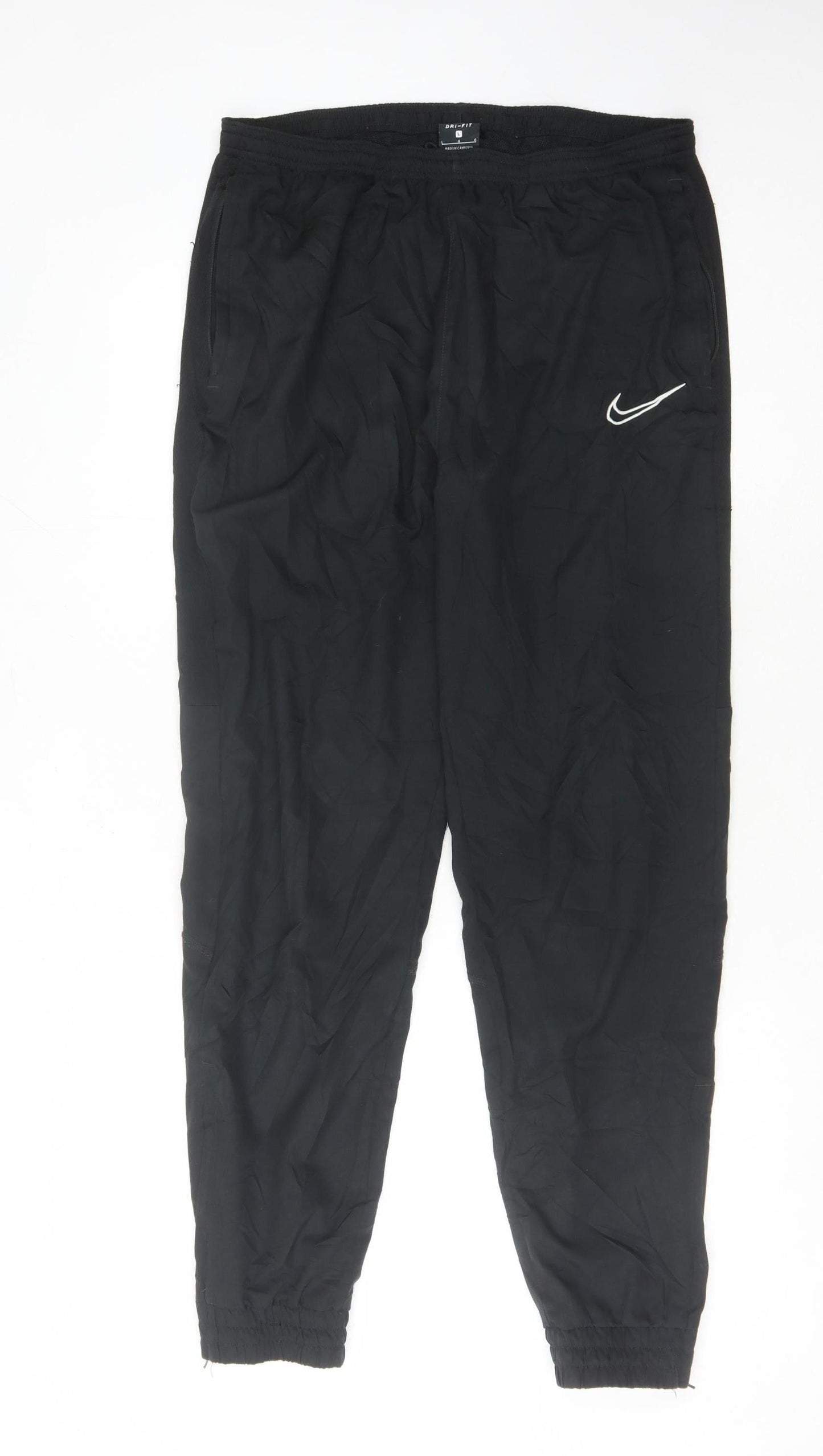 Nike Men’s Black Jogger Trousers - Size L
