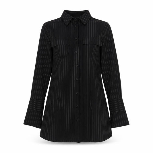 Womens UK Size 14 ASOS DESIGN Black  Button-Up