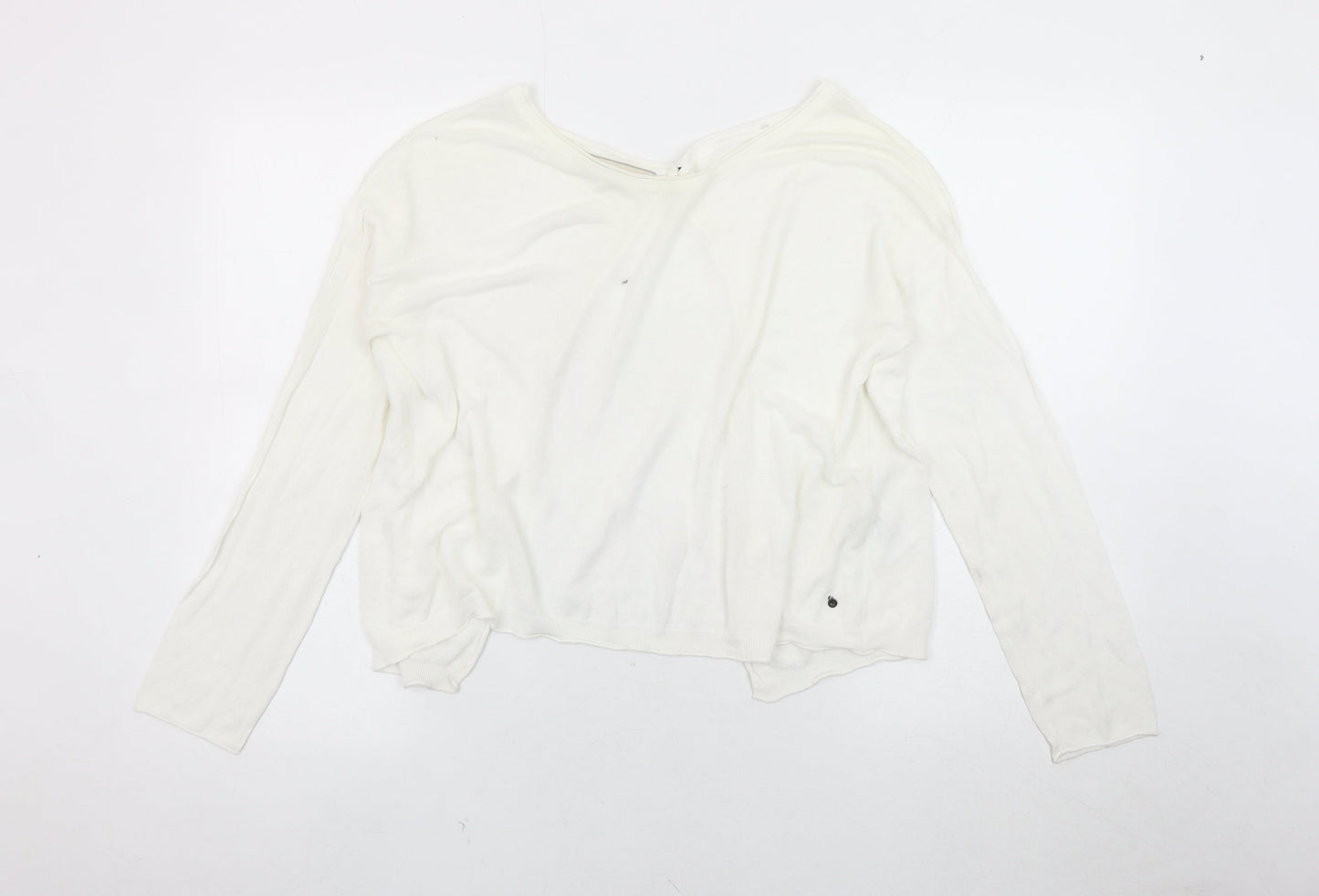 UK Size 12 Passport White Pullover