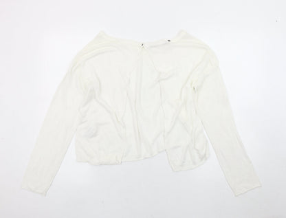 UK Size 12 Passport White Pullover