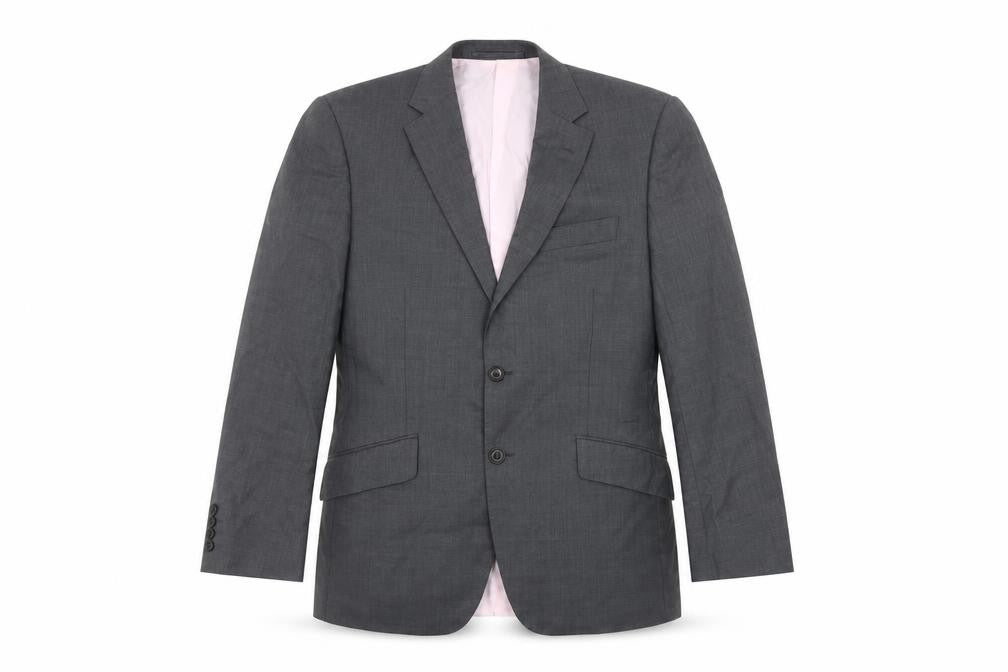 Mens UK Size 38 Marks and Spencer Regular Grey Suit Jacket