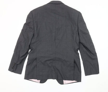 Mens UK Size 38 Marks and Spencer Regular Grey Suit Jacket