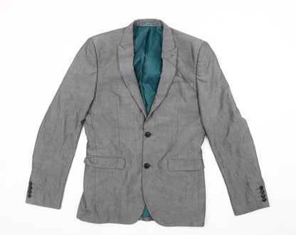 Mens UK Size 38 NEXT  Grey Suit Jacket