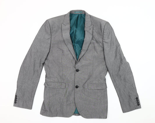 Mens UK Size 38 NEXT  Grey Suit Jacket