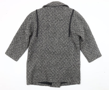 Womens UK Size 10 Julius Grey Pea Coat