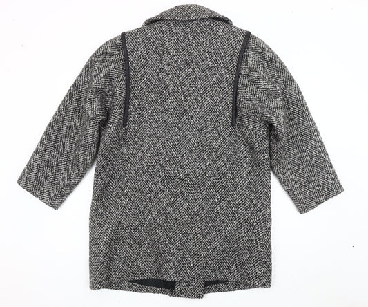 Womens UK Size 10 Julius Grey Pea Coat