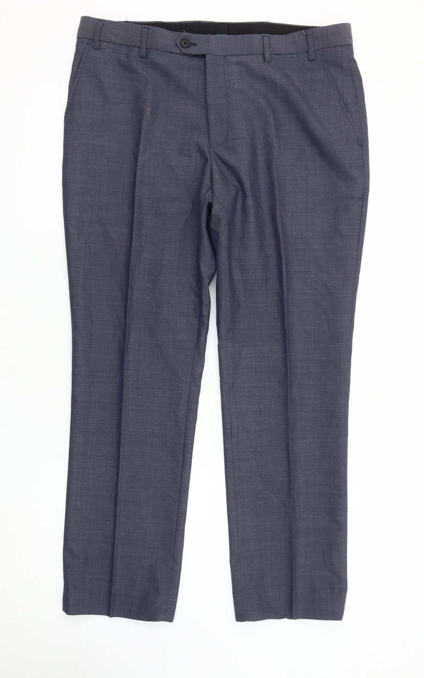 Next Men's Blue Dress Pants, Size 36, Formal
