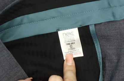 Next Men's Blue Dress Pants, Size 36, Formal