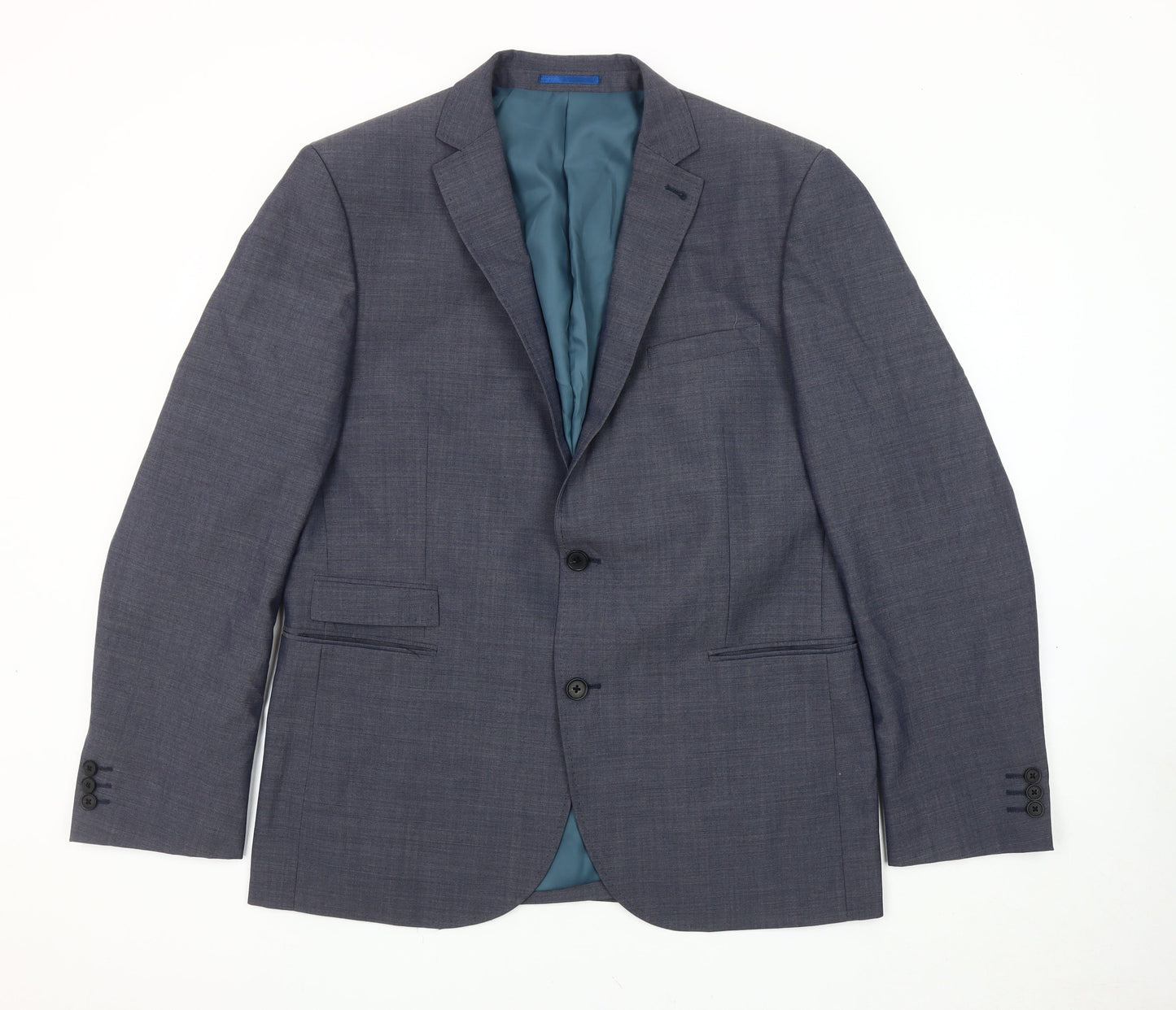 Mens UK Size 44 NEXT Regular Blue Suit Jacket
