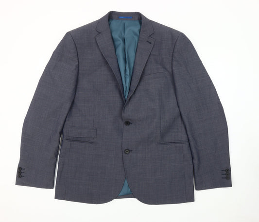 Mens UK Size 44 NEXT Regular Blue Suit Jacket