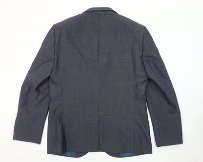 Mens UK Size 44 NEXT Regular Blue Suit Jacket