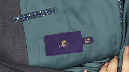 Mens UK Size 44 NEXT Regular Blue Suit Jacket