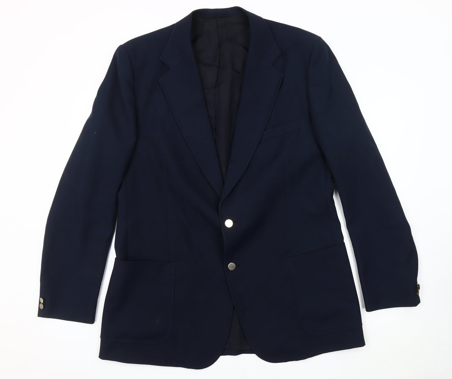 Mens UK Size 43 St Michael Regular Blue Suit Jacket