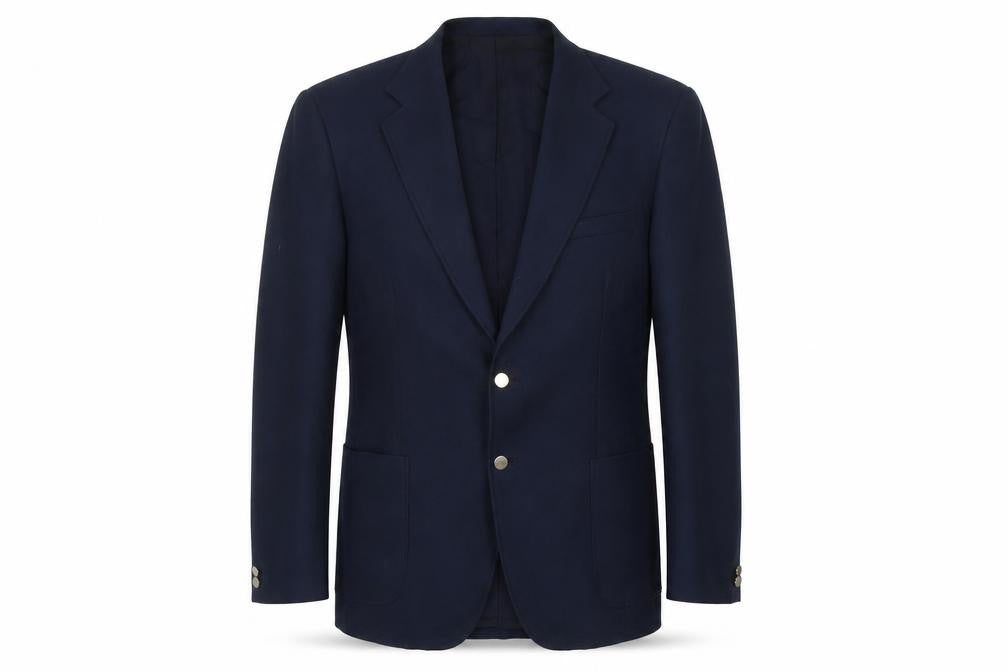 Mens UK Size 43 St Michael Regular Blue Suit Jacket