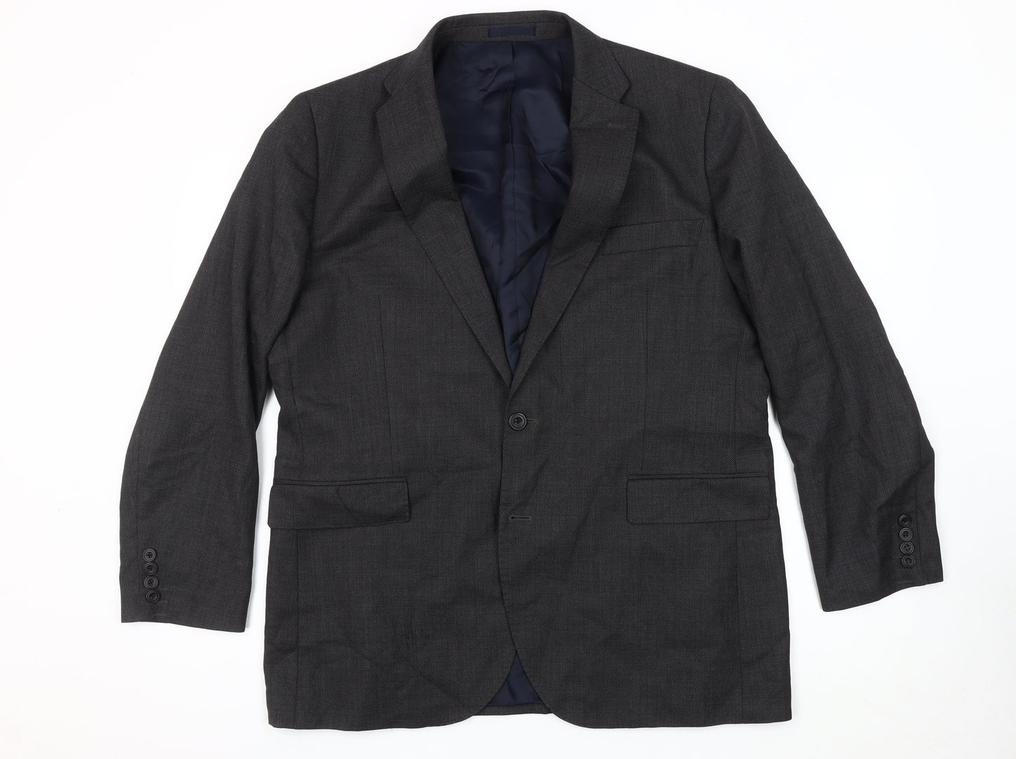 Mens UK Size 46 John Lewis Regular Grey Suit Jacket