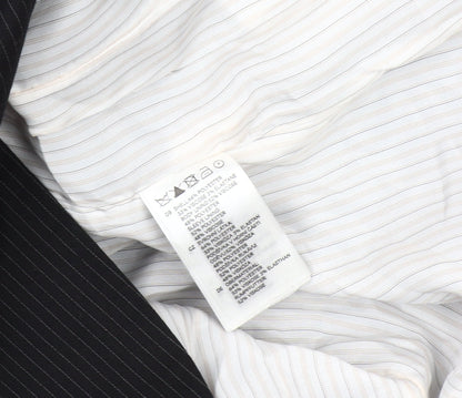 H&M Women's Black Pinstripe Blazer, Size 4