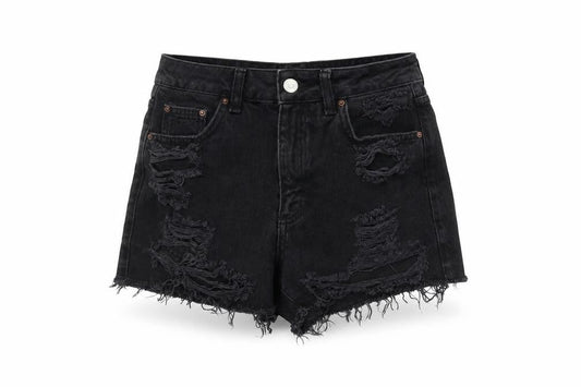 Womens UK Size 6 Topshop Relaxed Fit Mom Shorts