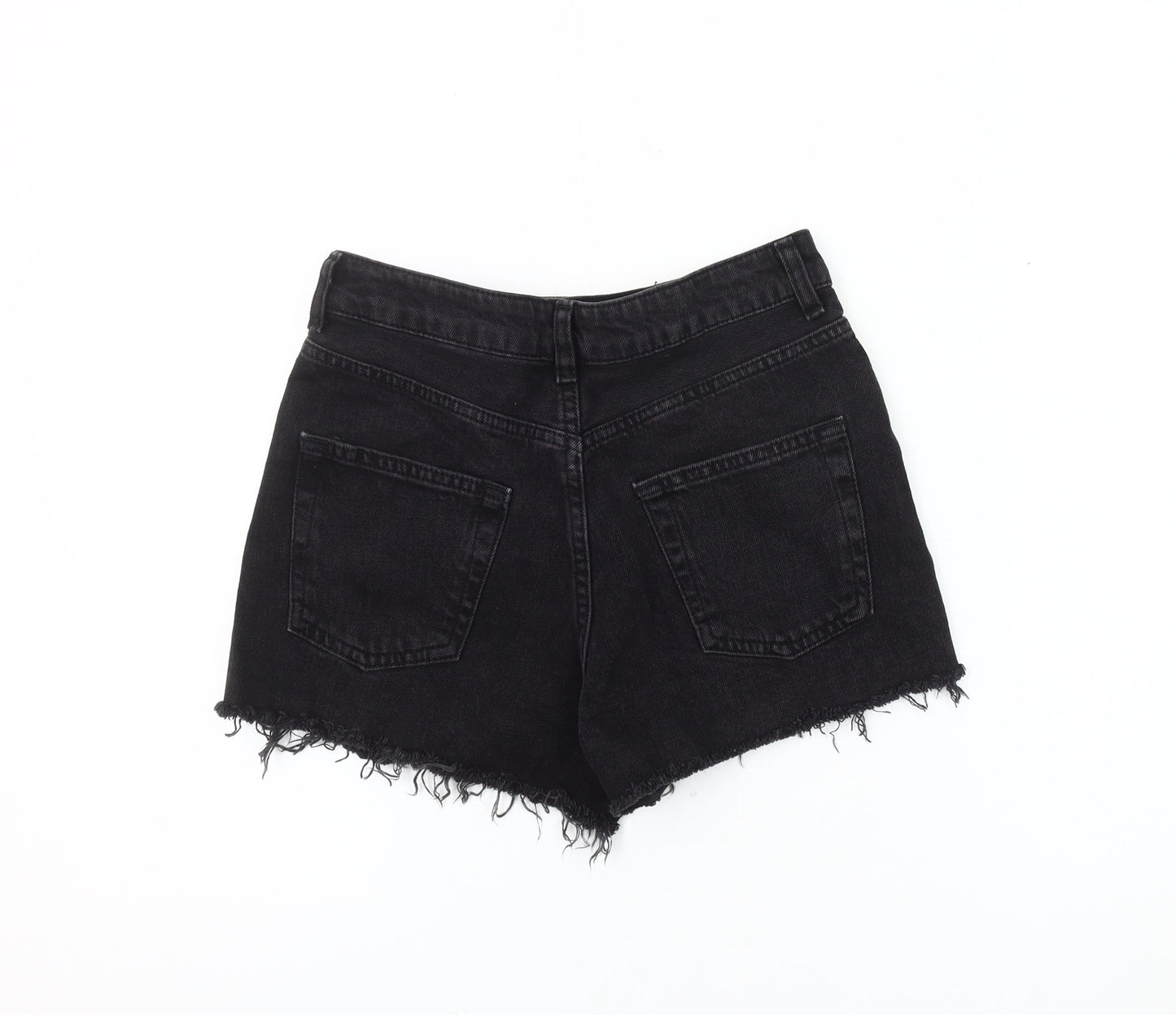 Topshop Women’s Black Mom Shorts Size 6