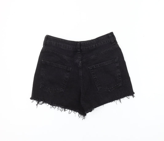 Topshop Women’s Black Mom Shorts Size 6