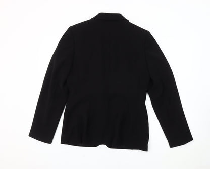 Next Women's Black Suit Jacket Size 12