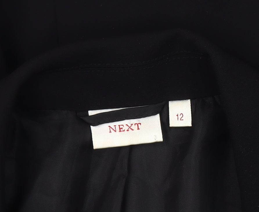 Next Women's Black Suit Jacket Size 12