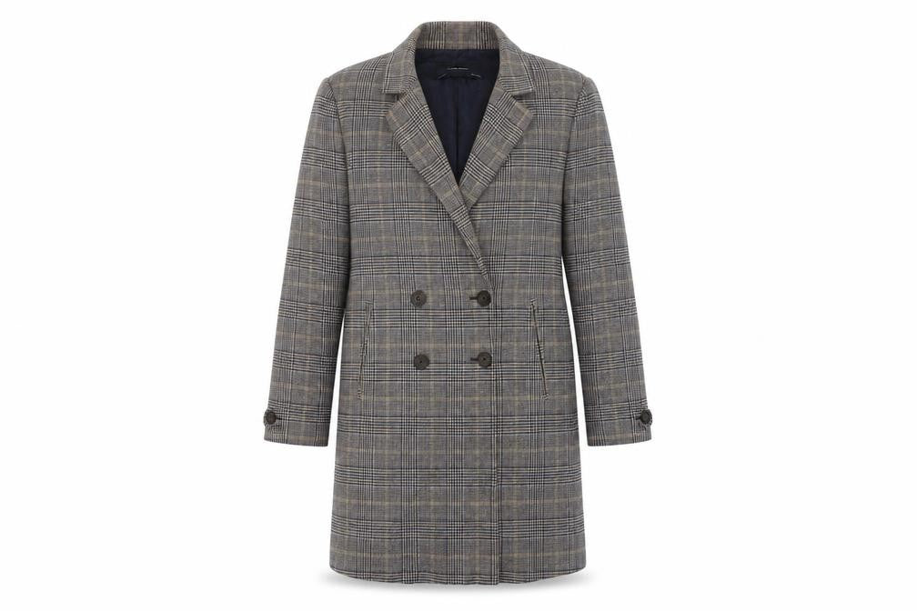 Womens UK Size 12 Zara Multicoloured Overcoat